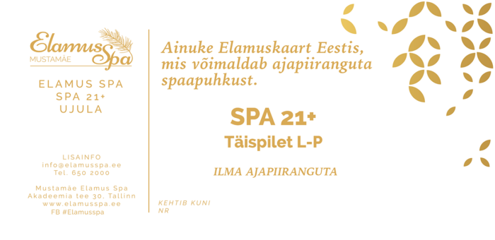 Spa 21 TÄISPILET L-P